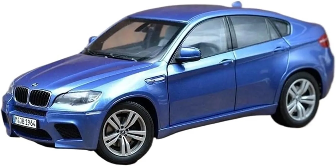 1 18 for BMW X6M SUV Simulation Alloy Car Model Static Display Collectible Toy Souvenir Decration Motor Vehicles Toys