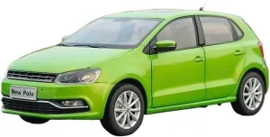 1 18 for New Polo 2016 Model Simulation Car Model Static Display Collection Souvenir Kids Hobbys Motor Vehicles Toys