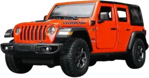 1 24 for Wrangler Rubicon Alloy Car Diecast Toy Vehicles Car Model Miniature Scale Model Car Enthusiasts Gift Simulation Vehicle Playset