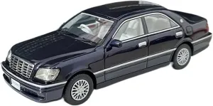 1 43 for Toyota Crown Royal Saloon G Resin Car Model Miniature Static Collection Displays Ornaments Motor Vehicles Toys