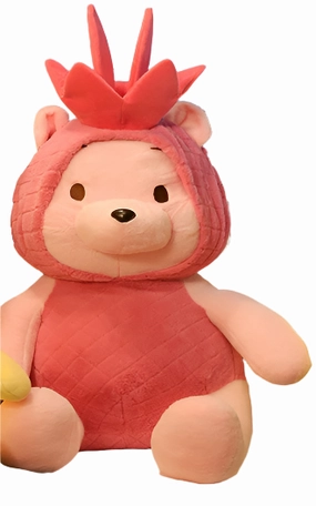 10-inch pineapple bear (purple)