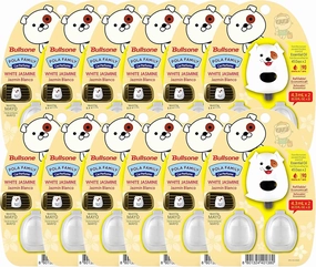 12 Pack Bullsone Pola Family Natural Car Air Freshener, Luxury Car Perfume, Vent Clip Type, White Jasmine Scent