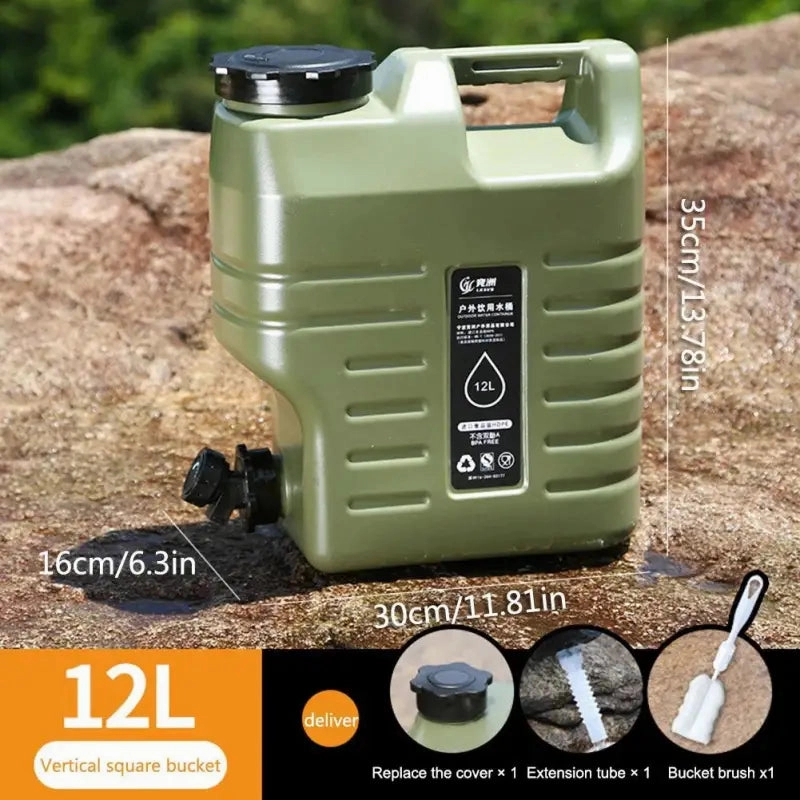 12L Portable Camping Water Container