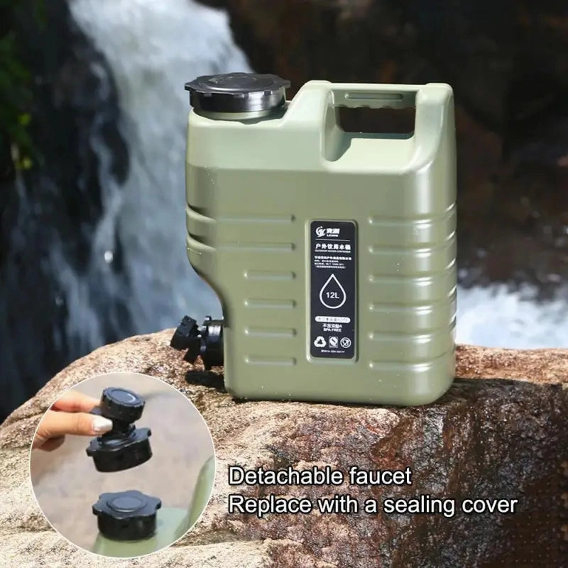 12L Portable Camping Water Container