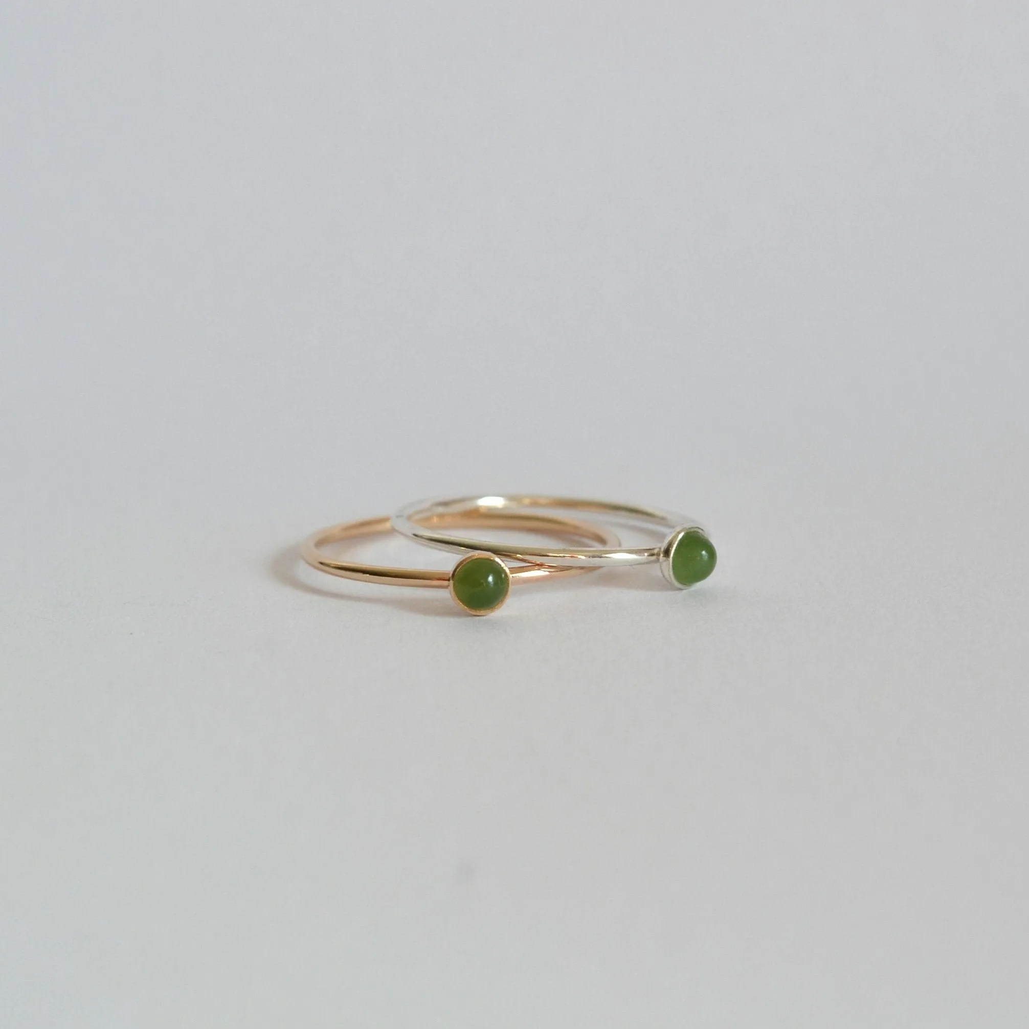 14k Jade Ring