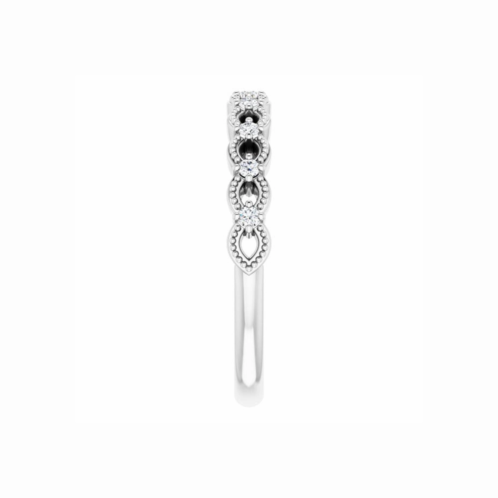 14k Gold Natural Diamond Anniversary Band