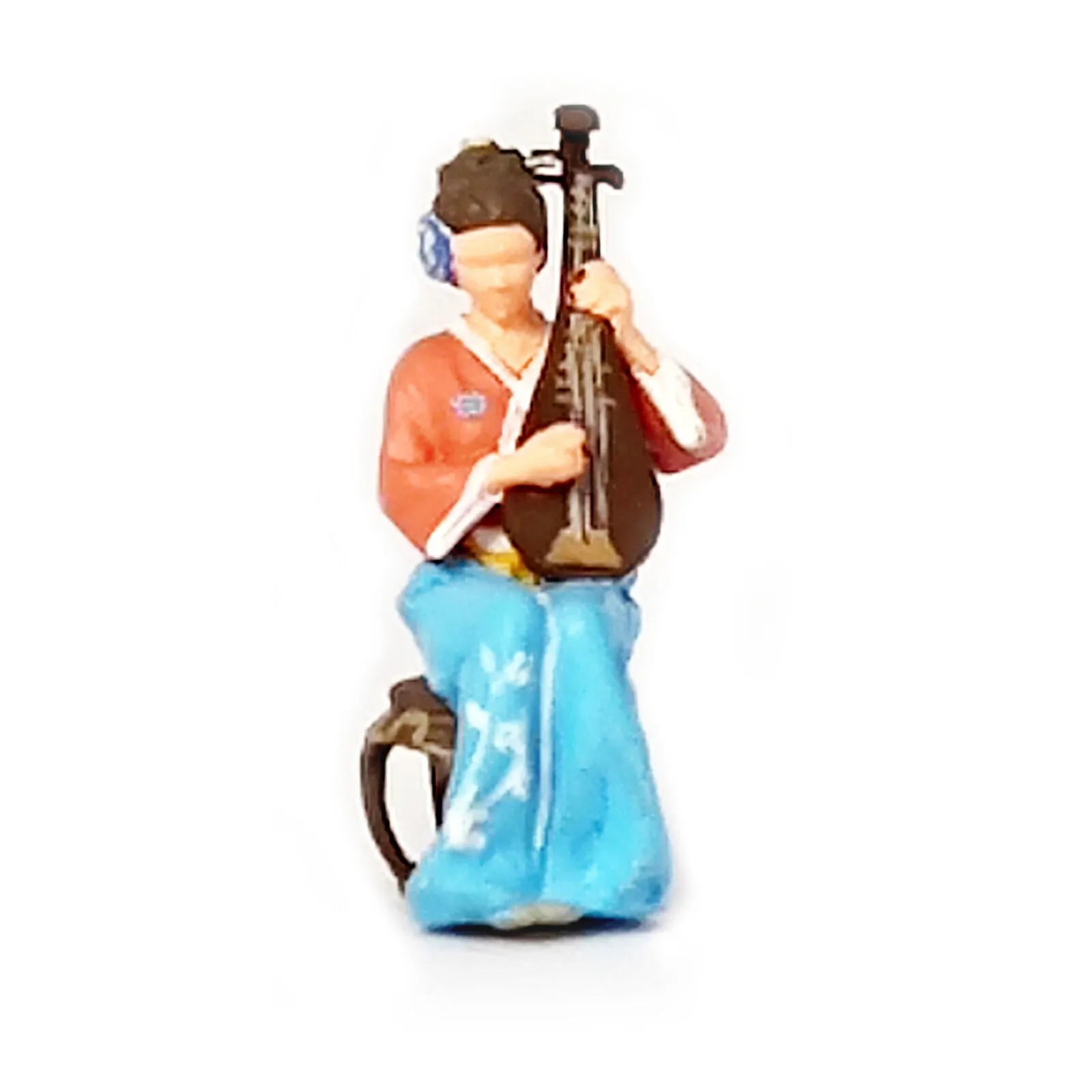 1:64 Painted Figure Mini Model Miniature Resin Diorama Chinese musical Girl Lady