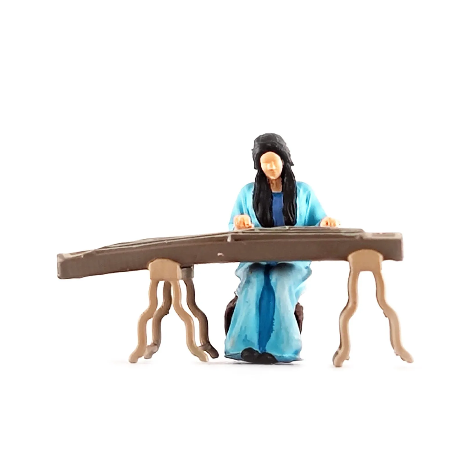 1:64 Painted Figure Mini Model Miniature Resin Diorama Chinese musical Girl Lady