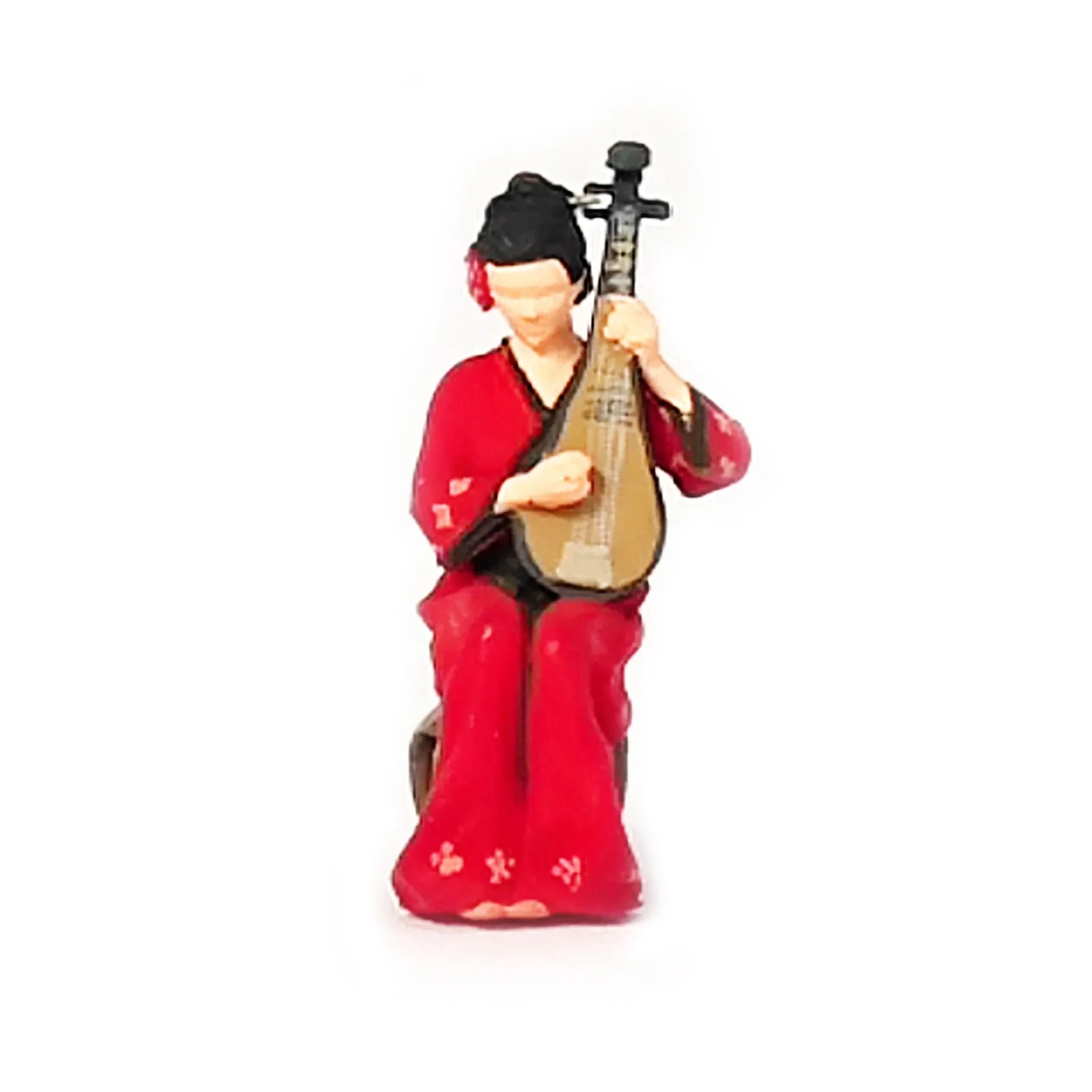 1:64 Painted Figure Mini Model Miniature Resin Diorama Chinese musical Girl Lady