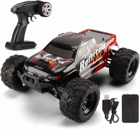 1/16 Remote Control Car 30km/h 4WD Monster Trucks RC Car with Rechargeable Battery High Speed Off Road Monster Trucks,Gifts for Boys Girls Kids