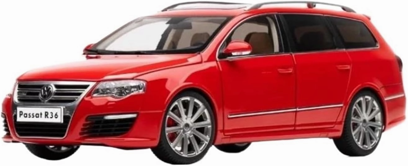 1:18 for Variant Passat R36 Diecast Metal Car Model Home Decoration Metal Ornaments Mini Simulation Toys(Black)