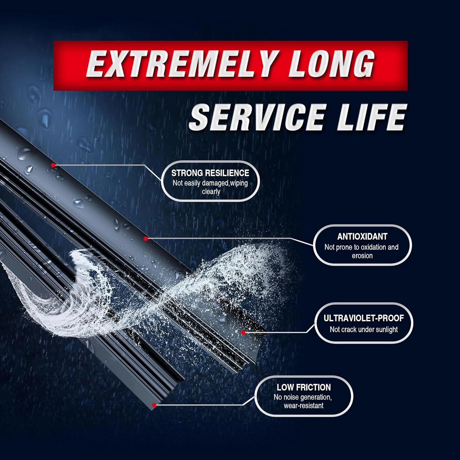 22" 21" Windshield Wiper Blades Replacment for Cadillac STS 2011 2010 2009 2008 2007 2006 2005 All-Season Windshield Wiper Blades (Set of 2) Front Wiper Blades,Pinch Tab