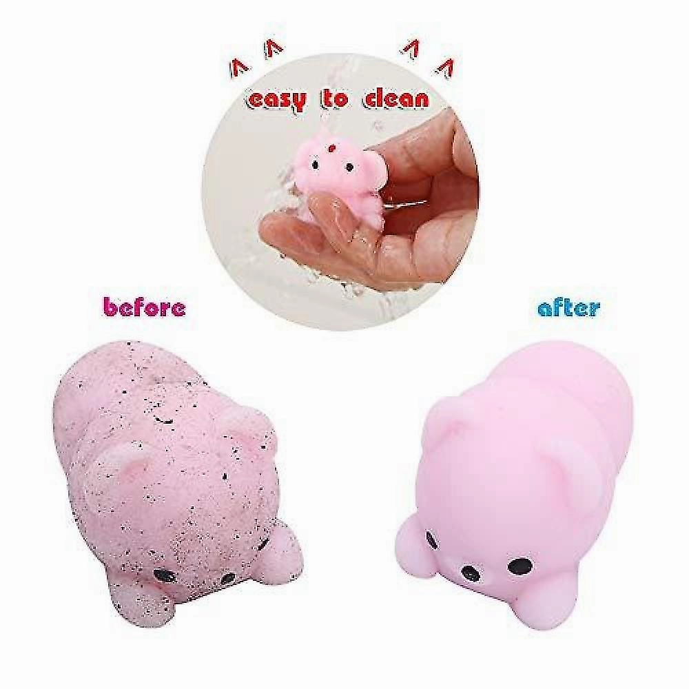 24pcs Squishies Squishy Toy 24pcs Party Favors For Kids Mochi Squishy Toy Moji Kids Party Favors Mini Kawaii Squishies