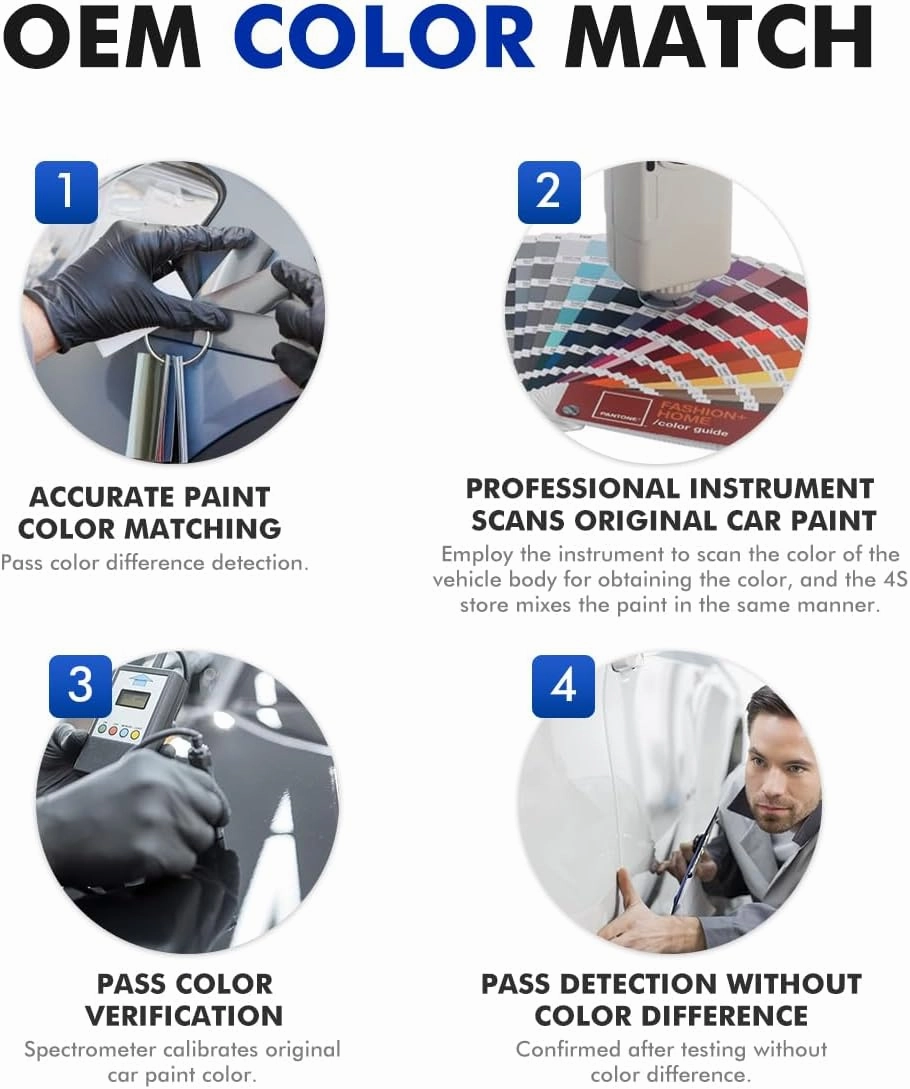 297 Selenite Grey Magno Touch Up Paint Compatible with Mercedes Benz, DIY Car Paint Scratch Repair, Quick & Easy Fix Automotive Scratch Repair for C/E/S/G/CLA/CLS/GLC/EQB/EQS/SL/Maybach
