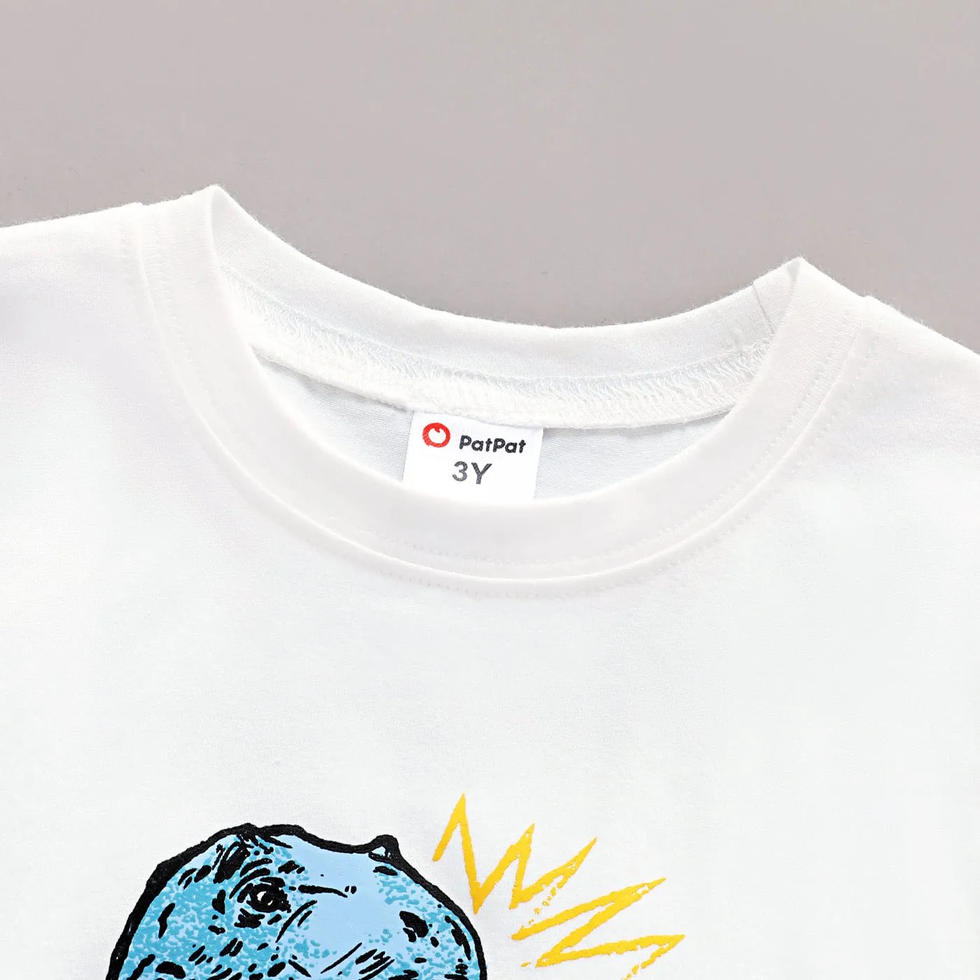 2pcs Toddler Boy Dinosaur Print Tank Top and Denim Shorts Set