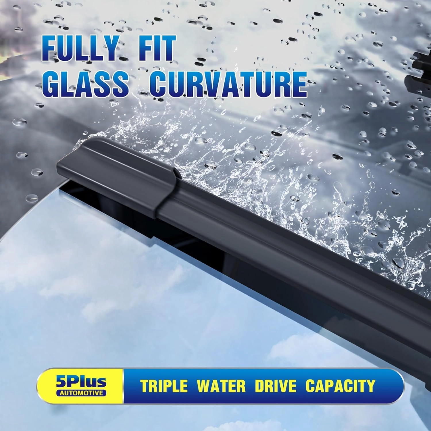 3 Wipers 26"/21"/12" Replacement For Acura MDX 2013 2012 2011 2010 2009 2008 2007, 26 Inch 21 Inch Windshield Wiper Blades with 12 Inch Rear Wiper Blade
