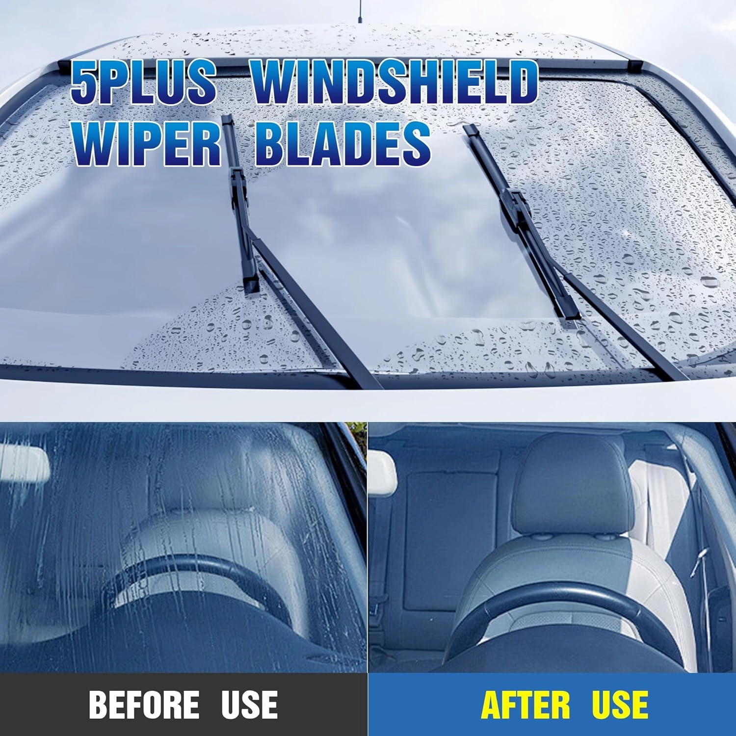 3 Wipers 26"/21"/12" Replacement For Acura MDX 2013 2012 2011 2010 2009 2008 2007, 26 Inch 21 Inch Windshield Wiper Blades with 12 Inch Rear Wiper Blade