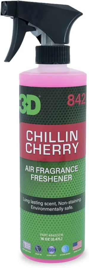 3D Car Air Freshener |16oz. | (Chillin Cherry Scent)
