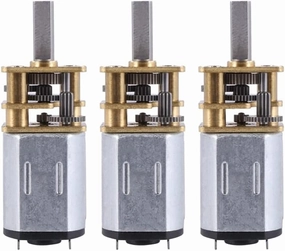 3X DC 6V 10RPM Micro-Speed Reduction Motor Mini Gear Box Motor With 2 Terminals For RC Car Robot Model DIY Engine Toy