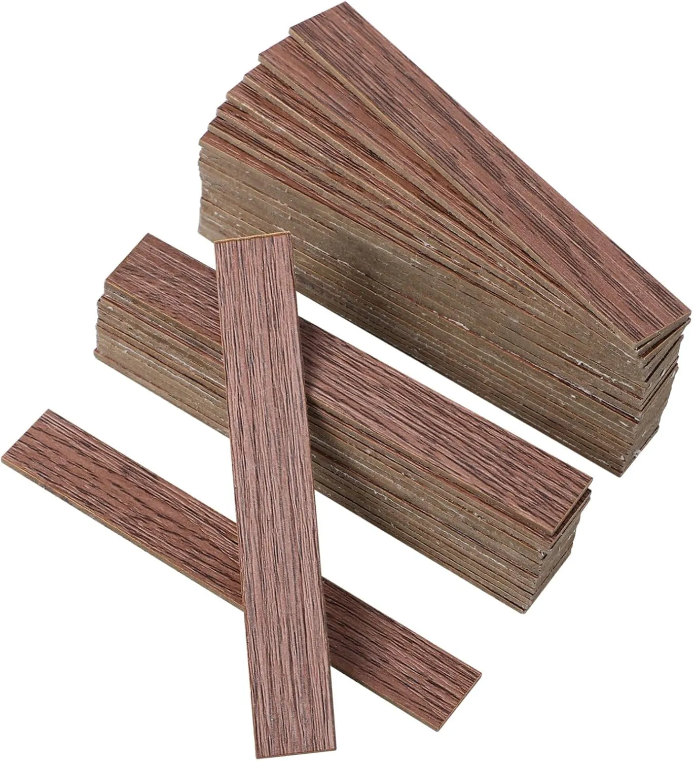 40Pcs Dollhouse Flooring Peel and Stick Miniature Dollhouse Accessories Walnut Easy Assembly Strong Materials for Decorations
