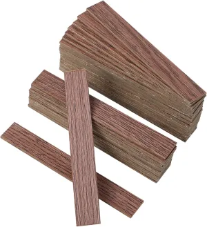 40Pcs Dollhouse Flooring Peel and Stick Miniature Dollhouse Accessories Walnut Easy Assembly Strong Materials for Decorations