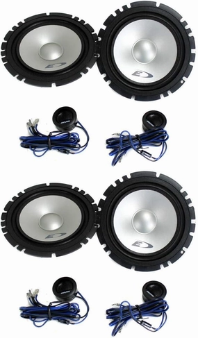 4 Alpine SXE-1750S 6.5" 560W Car 2 Way Component Audio Speakers Stereo SXE1750S