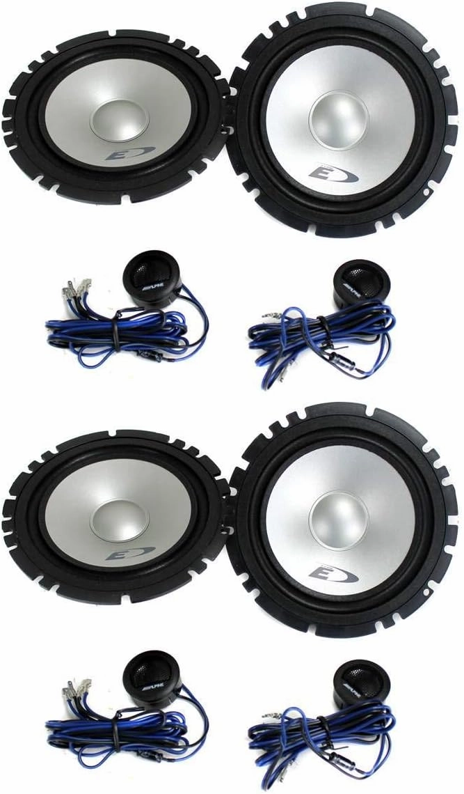 4 Alpine SXE-1750S 6.5" 560W Car 2 Way Component Audio Speakers Stereo SXE1750S