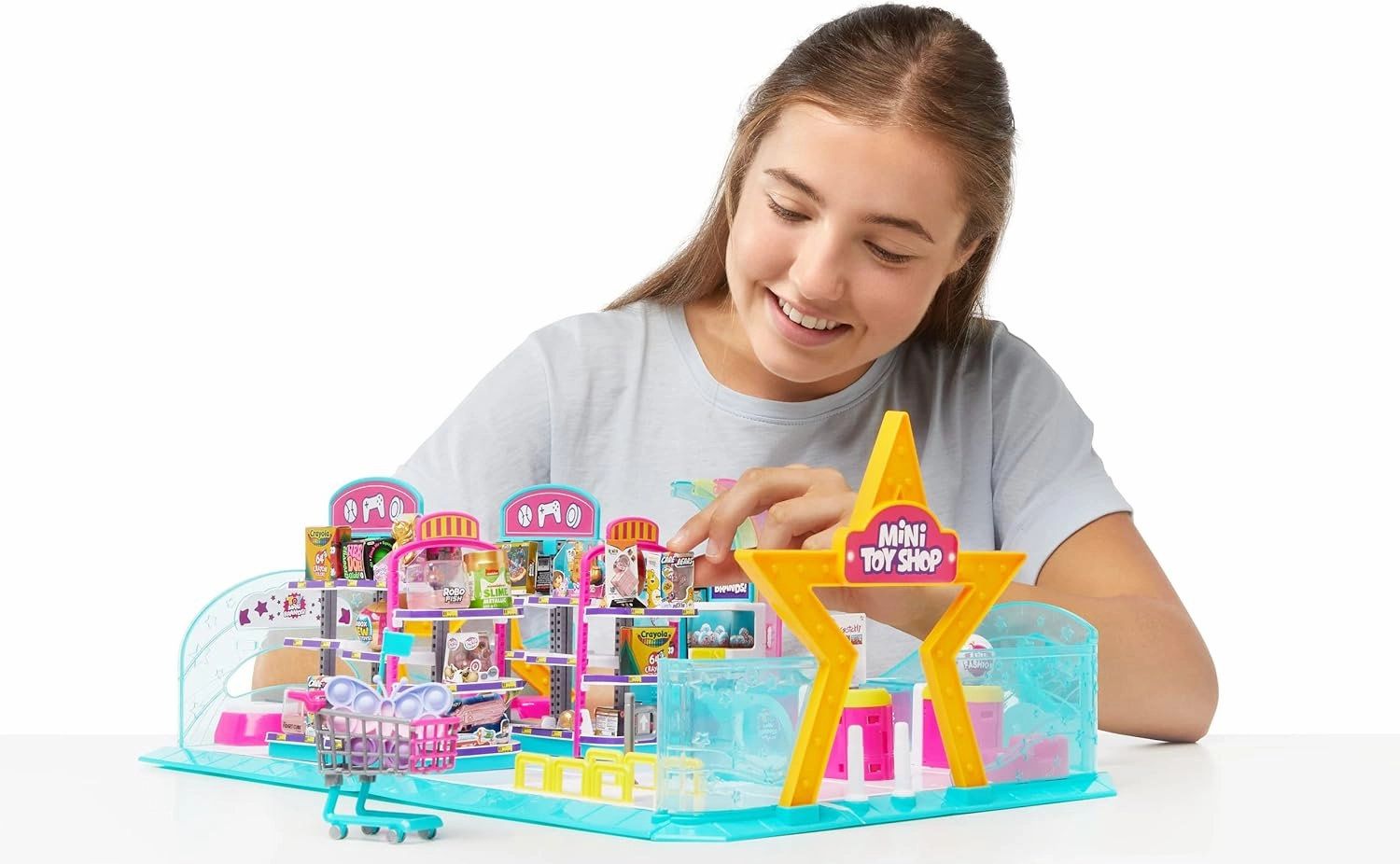 5 Surprise Toy Mini Brands - Mini Toy Shop Playset by ZURU (Series 2) Exclusive and Mystery Collectibles