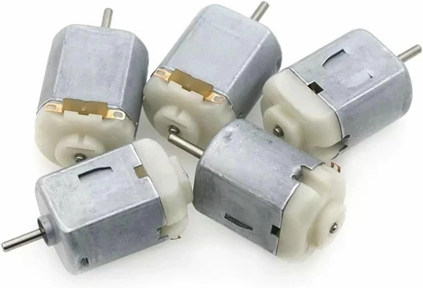 5pcs 3V 0.2A 12000RPM 65Gcm Mini DC Motor for DIY Toy Hobby Car Motor