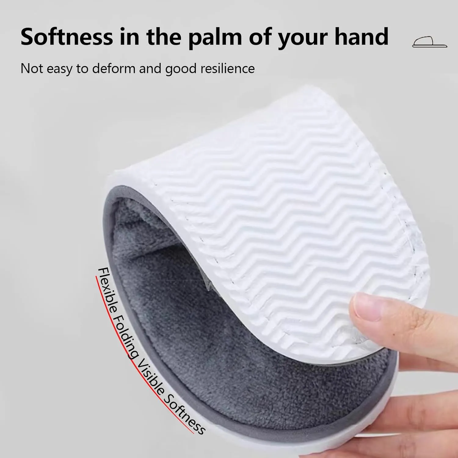 6 Pairs Spa Slippers for Guests, Disposable & Reusable Non-Slip Hotel Slippers with Storage Bag, Soft Cotton Guest Slippers for Women & Men, Non-Slip for Home, Gym, Bridal Party