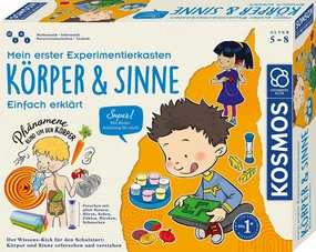 602307 My First Experiment Box - Body & Senses, Playful Experiments for All Senses, Promotes Sensory Experience & Experiment Urge, Experiment Box for Children from 5-8 Years