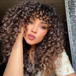 7 Packs Curly Crochet Hair for Black Women 14 Inch GOGO Curl Crochet Hair Deep Ocean Wave Synthetic Bohemian Crochet Braids (14 inch, T30)