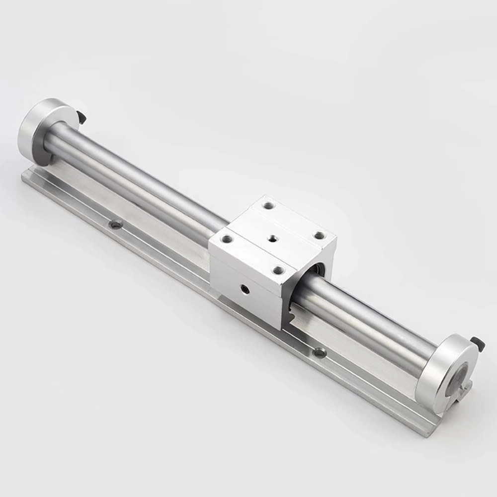 8PCS SBR20 20mm Linear Rail Stop Collars Aluminum Alloy Shaft Limit Fixing Rings CNC Parts Tool Linear Rail Shaft Stop Collars