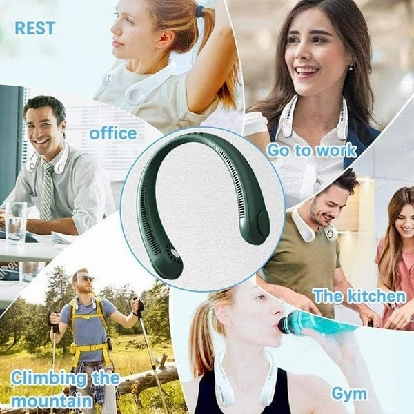 🔥 2023 New Portable Neck Fan🎁