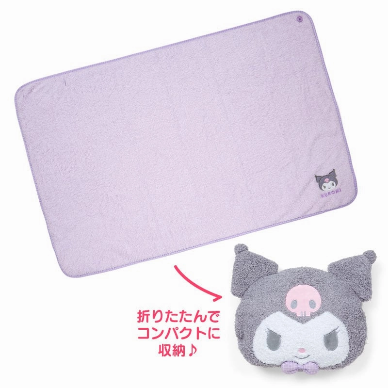 [Clearance]#[Sanrio] 3-Way Blanket -Kuromi [OCT 2024] Sanrio Original Japan