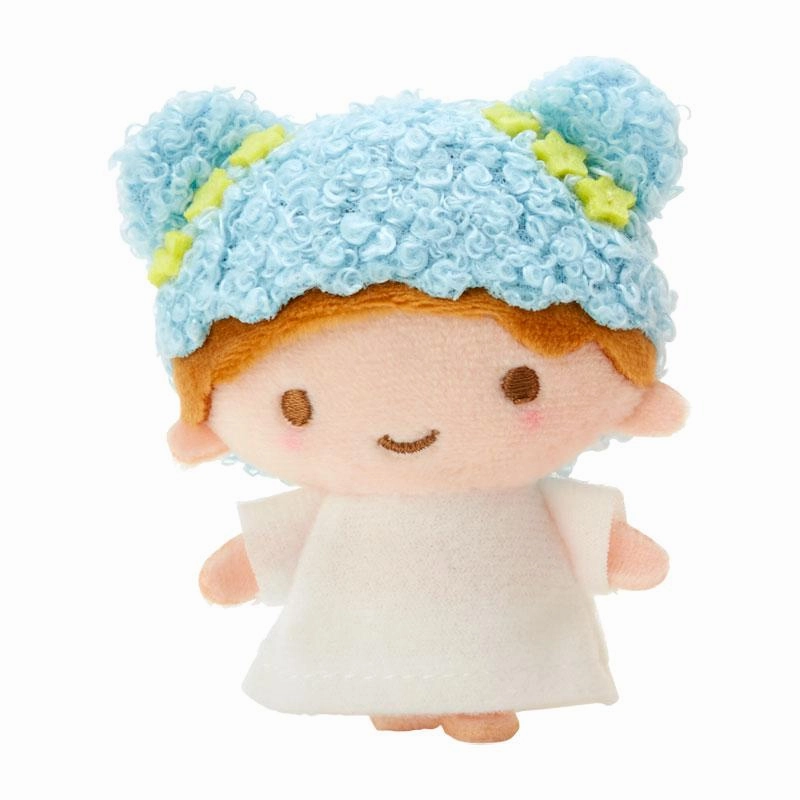 [Sanrio] Little Twin Stars - Fluffy Fancy Design Series - Mascot Brooch Set - Kiki [DEC 2023] Sanrio Original Japan