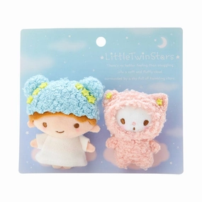 [Sanrio] Little Twin Stars - Fluffy Fancy Design Series - Mascot Brooch Set - Kiki [DEC 2023] Sanrio Original Japan