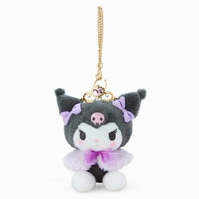 [Sanrio] Sparkling Tiara Series - Bag Charm Mascot Strap - Kuromi [NOV 2023] Sanrio Original Japan