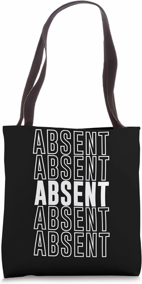 Absent Tote Bag