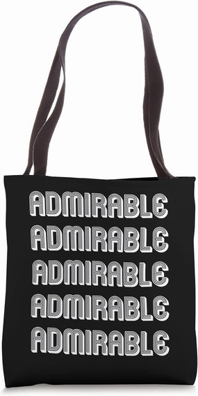 Admirable Tote Bag