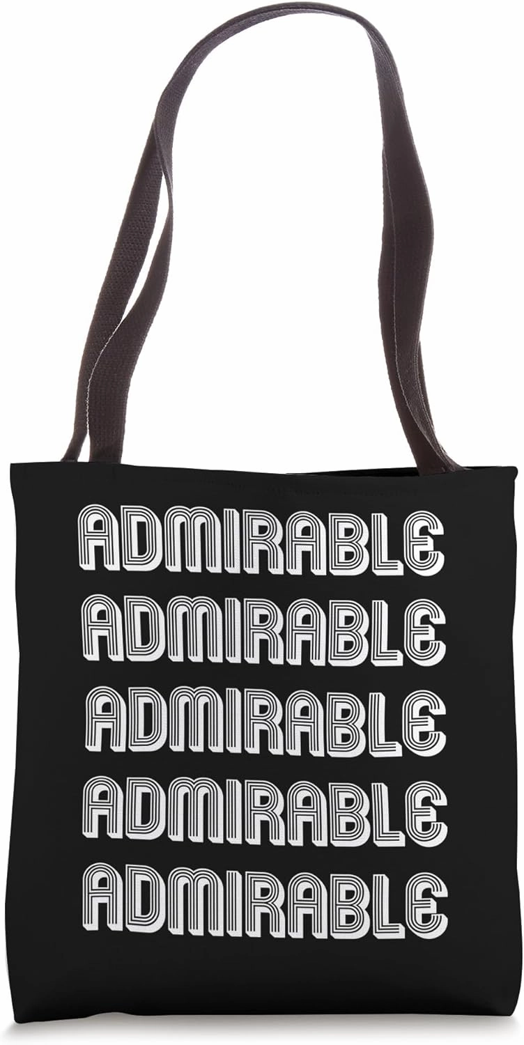 Admirable Tote Bag