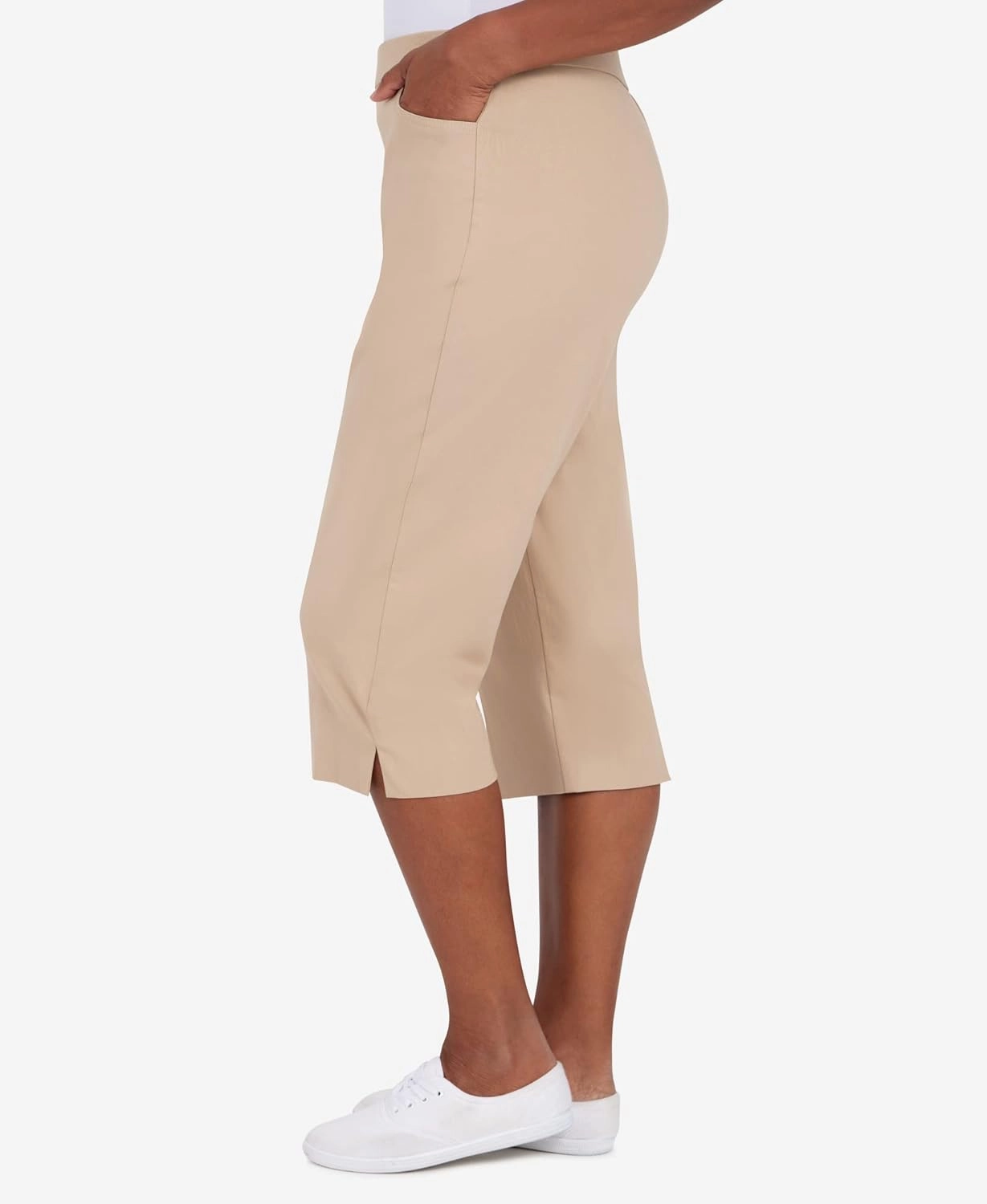 Alfred Dunner Women's Classic Fit Allure Clam Digger Pant