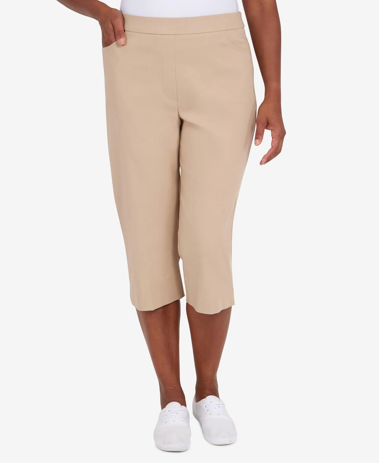 Alfred Dunner Women's Classic Fit Allure Clam Digger Pant