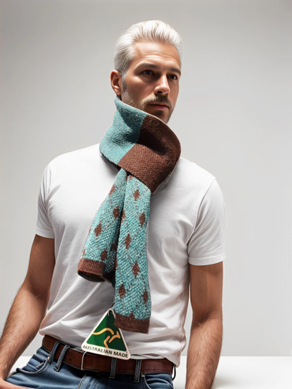 Alpaca Scarf Scotland Design