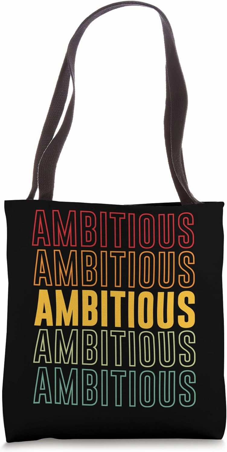 Ambitious Rainbow Tote Bag