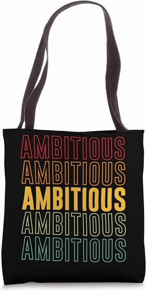 Ambitious Rainbow Tote Bag