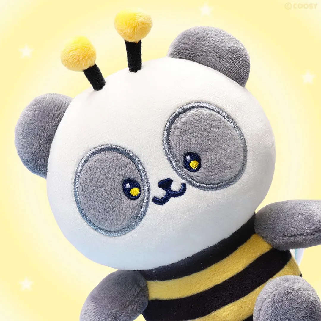 Anirollz Bumblebee Fairy Pandaroll Plush – Soft & Cuddly Spring Fairy Collection, Adorable Bee-Themed Stuffed Animal Toy, for Kids & Collectors