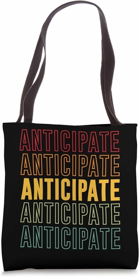 Anticipate Rainbow Tote Bag