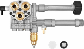AR43361, 43361 Complete Pump Head with Unloader & Installed Thermal Relief Valve, for Annovi Reverberi Pressure Washer Pump Head Replacement Kit SRMW2.3G28 & SRMW2.4G28