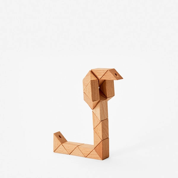 Areaware Snake Block® - Natural